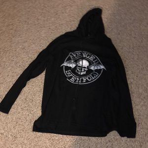 Avenged Sevenfold Long Sleeve w Hood